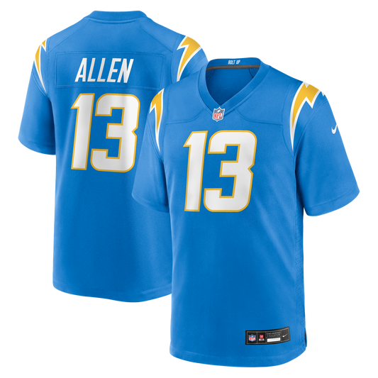 Los Angeles Chargers Keenan Allen Nike Powder Blue Game Player Jersey