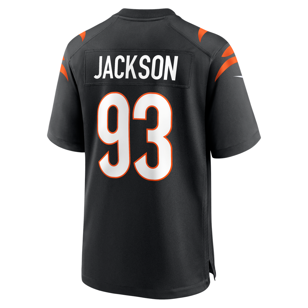 Cincinnati Bengals McKinnley Jackson Nike Black Game Jersey