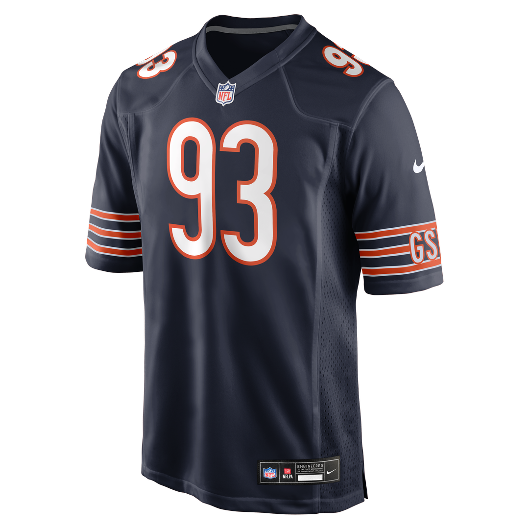 Chicago Bears Kentavius Street Nike Navy Team Game Jersey