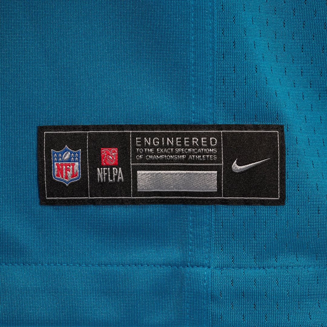 Jacksonville Jaguars Tank Bigsby Nike Teal Game Jersey