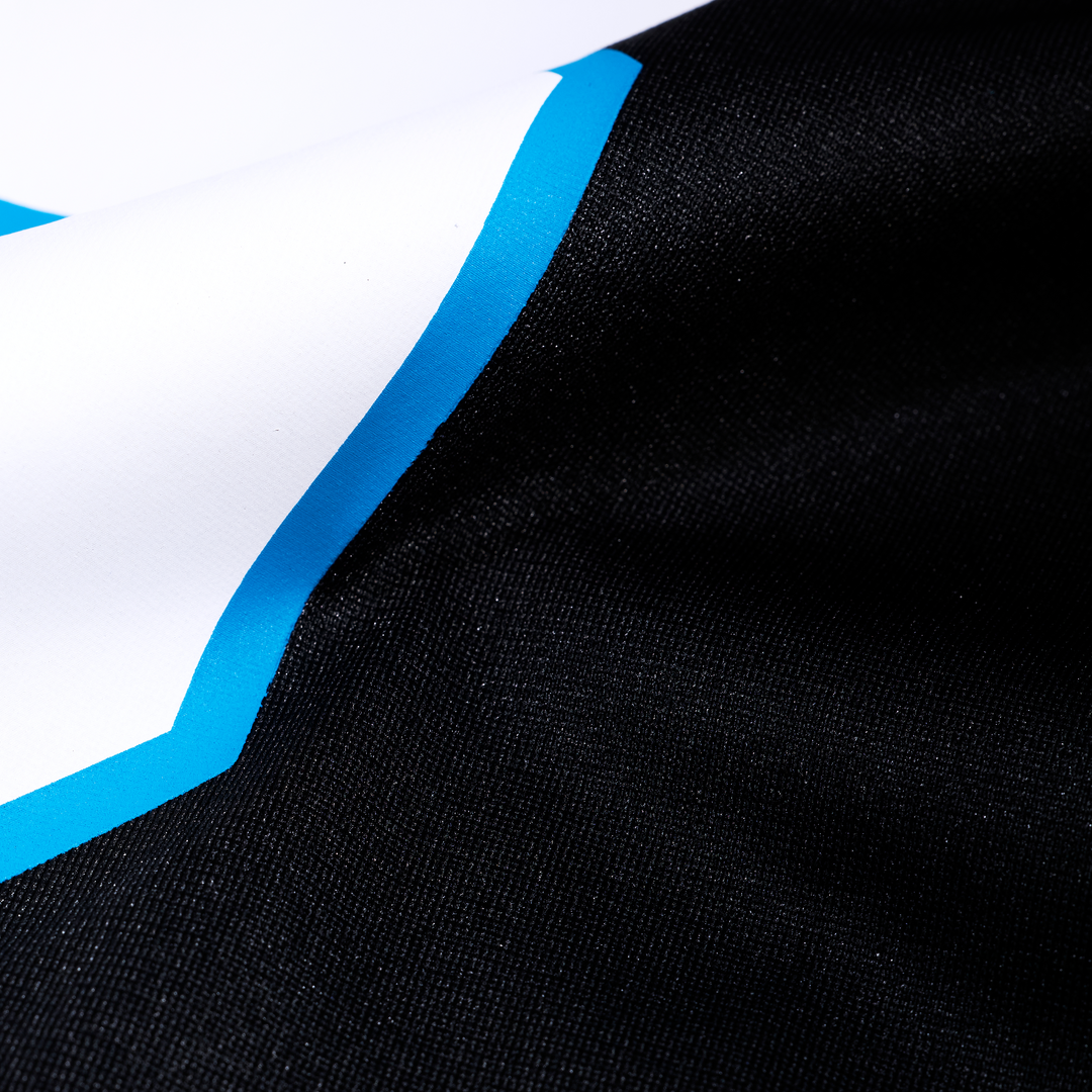Carolina Panthers Luke Fortner Nike Black Team Game Jersey