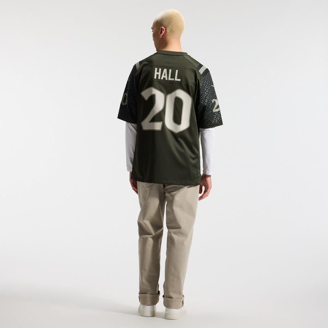 New York Jets Breece Hall Nike Green Rivalries Collection Game Jersey
