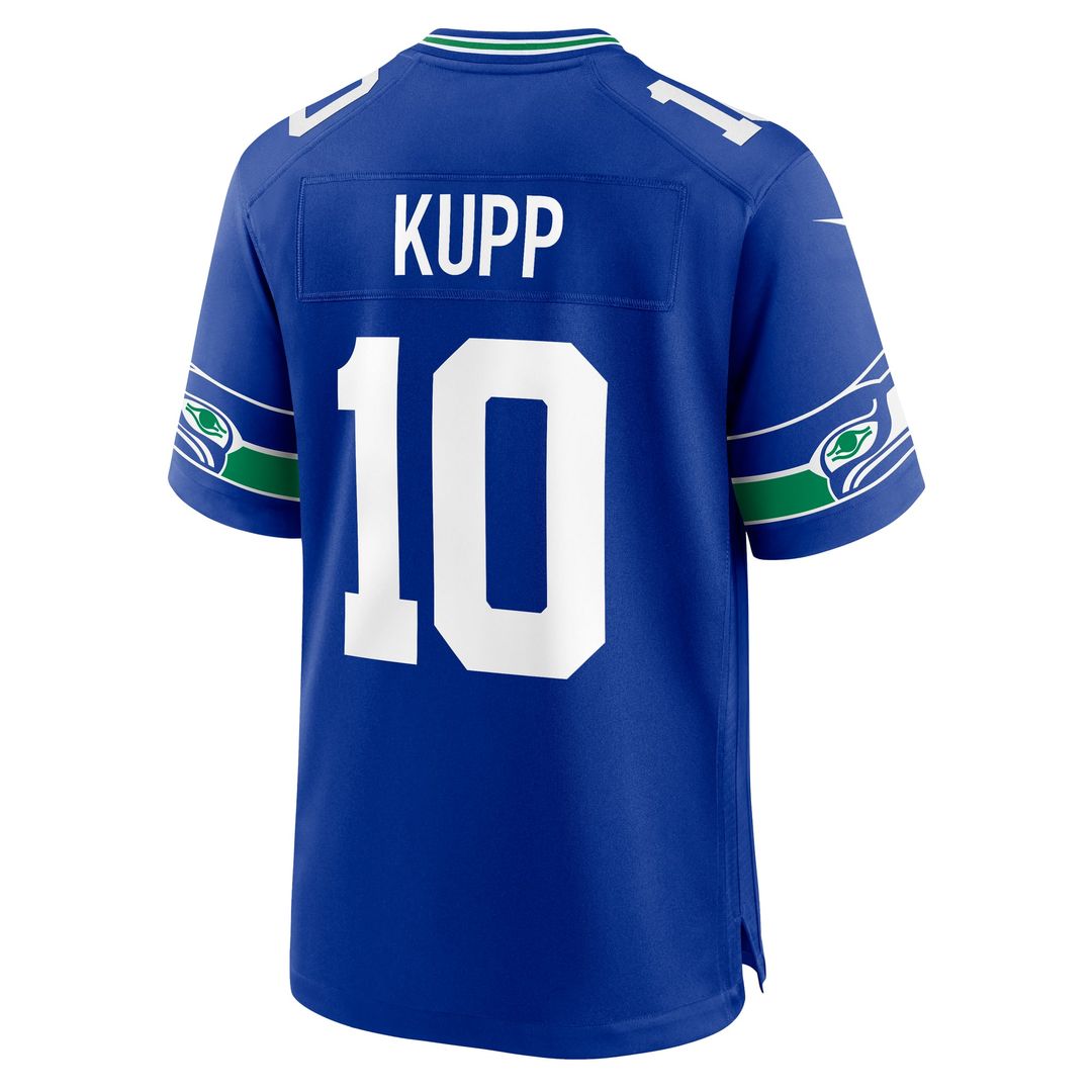 Seattle Seahawks Cooper Kupp Nike College Navy Team Game Jersey