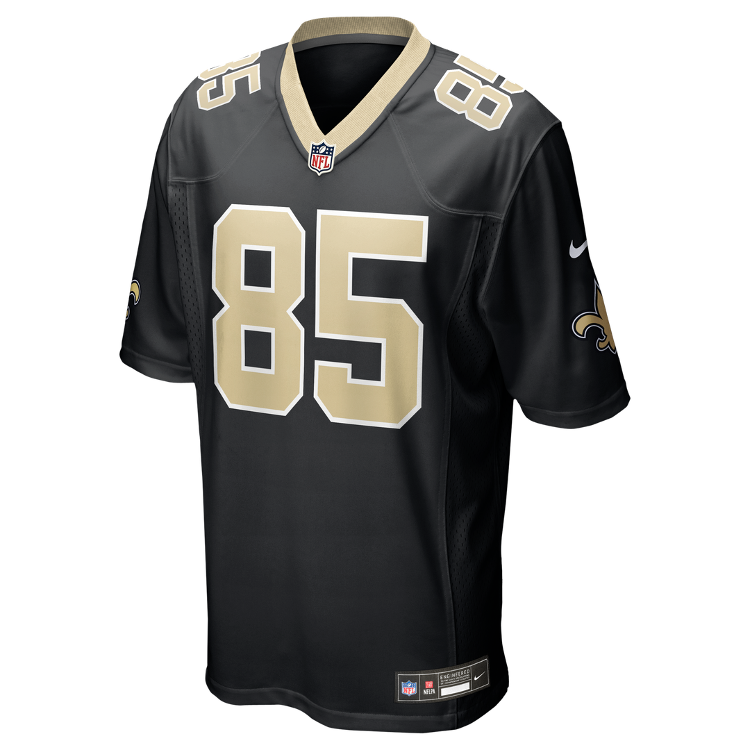 New Orleans Saints Mason Pline Nike Black Team Game Jersey