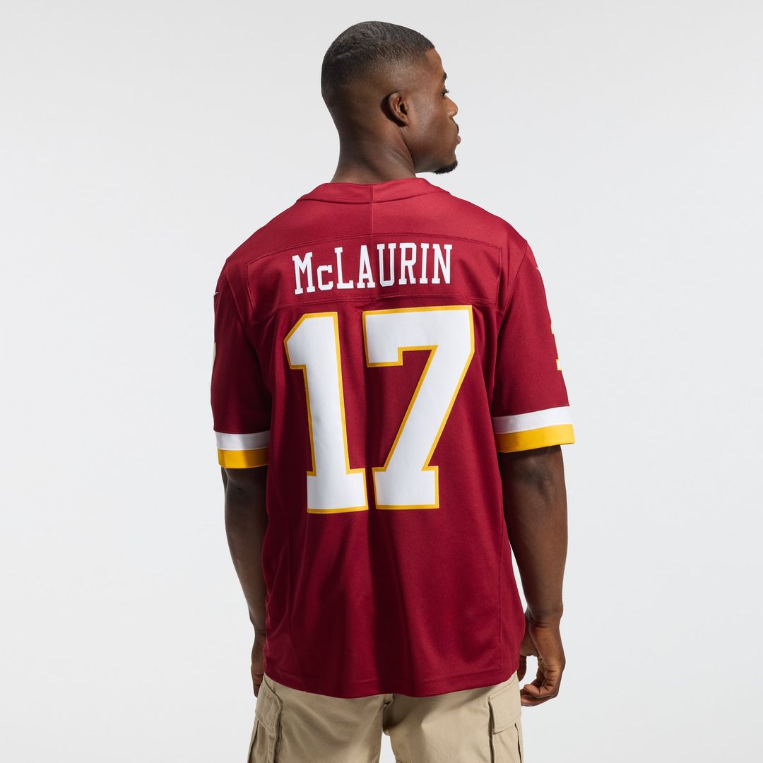 Washington Commanders Terry McLaurin Nike White Vapor F.U.S.E. Stitched Limited Jersey