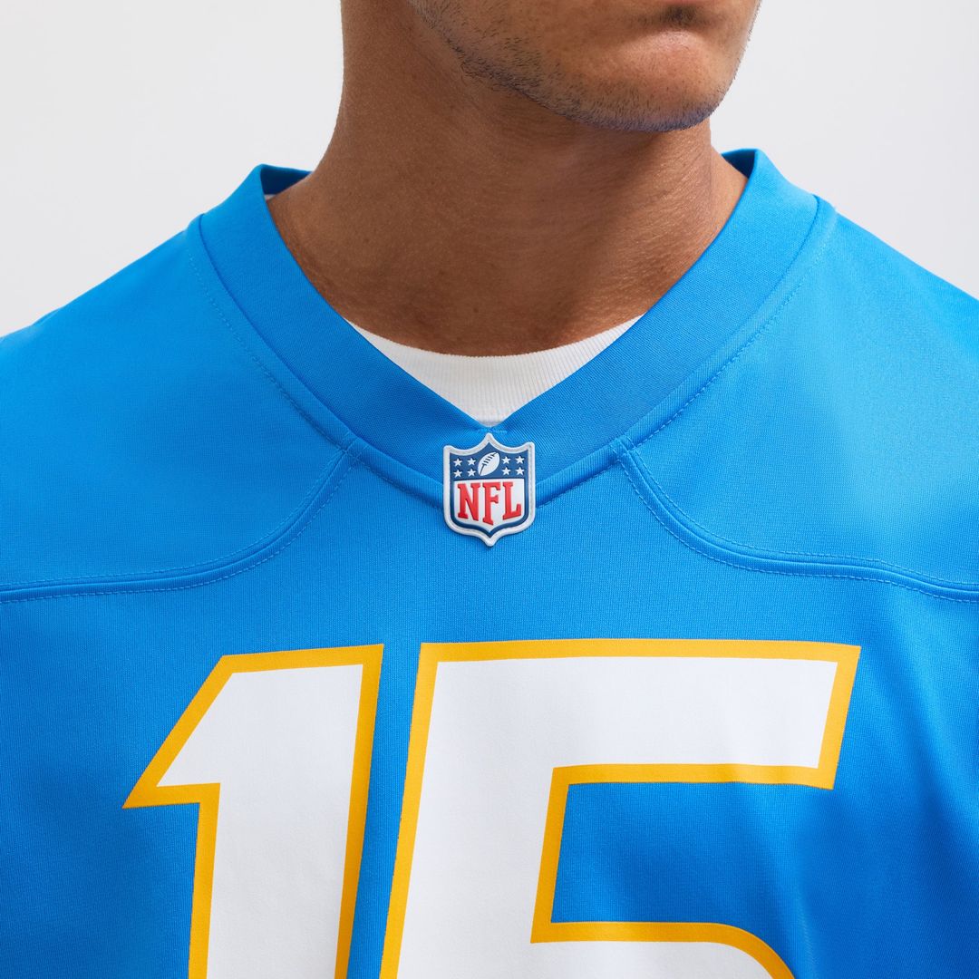 Los Angeles Chargers Ladd McConkey Nike Navy Alternate Super Chargers Game Player Jersey