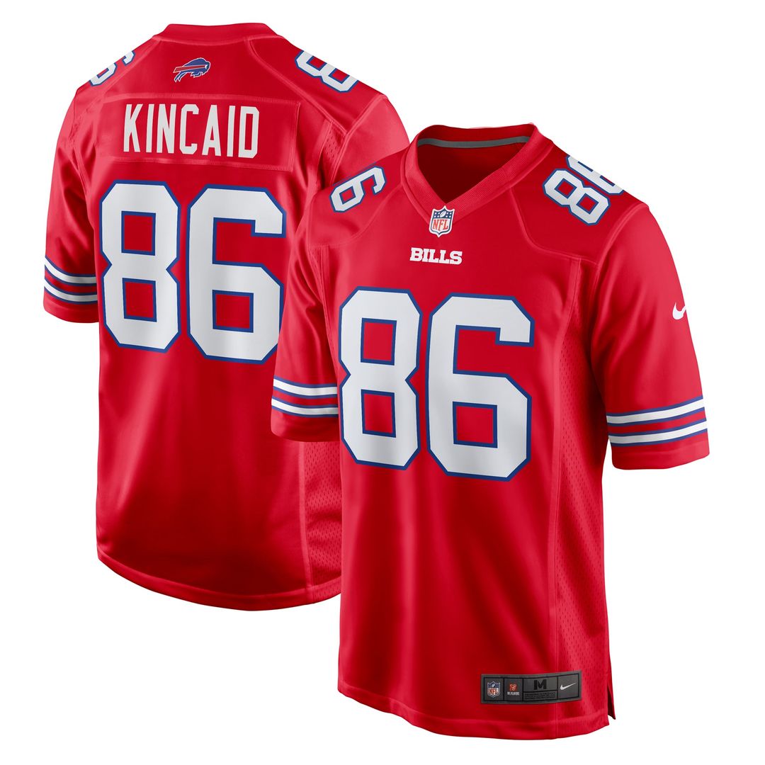 Buffalo Bills Dalton Kincaid Nike White Game Jersey