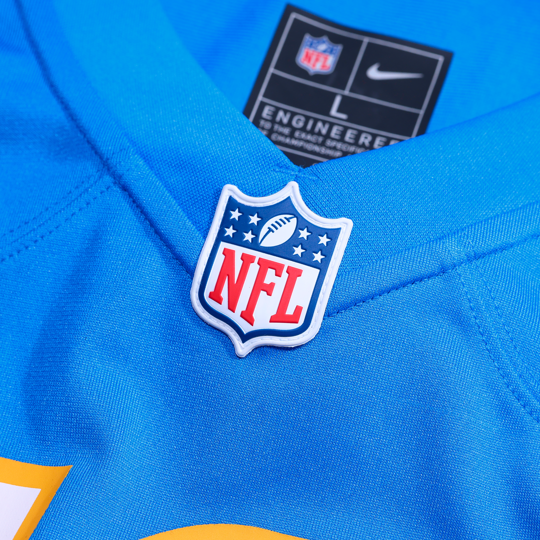 Los Angeles Chargers Will Dissly Nike Powder Blue Team Game Jersey