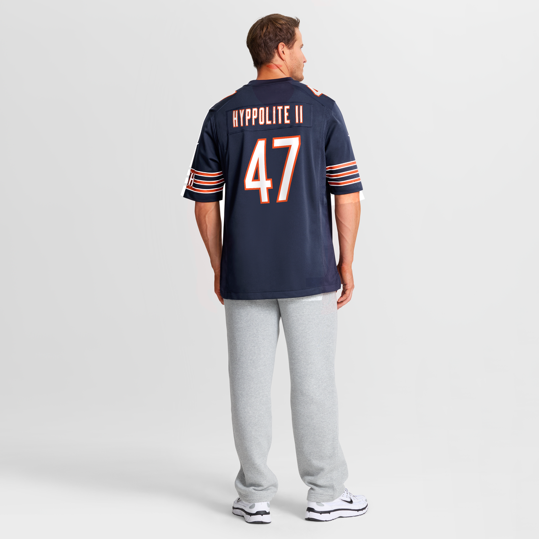 Chicago Bears Ruben Hyppolite II Nike Navy Team Game Jersey