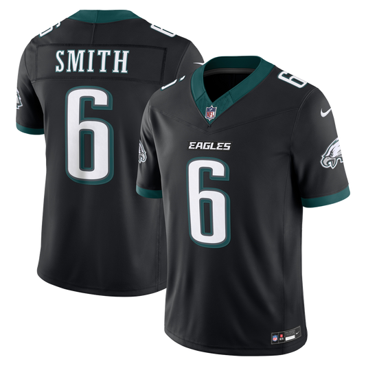 Philadelphia Eagles DeVonta Smith Nike Black Alternate Vapor F.U.S.E. Stitched Limited Jersey