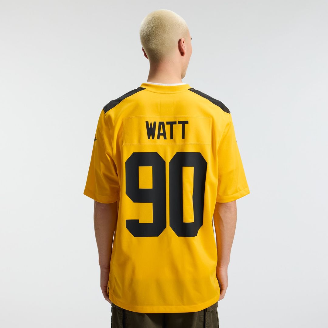 Pittsburgh Steelers T.J. Watt Nike Black Game Jersey