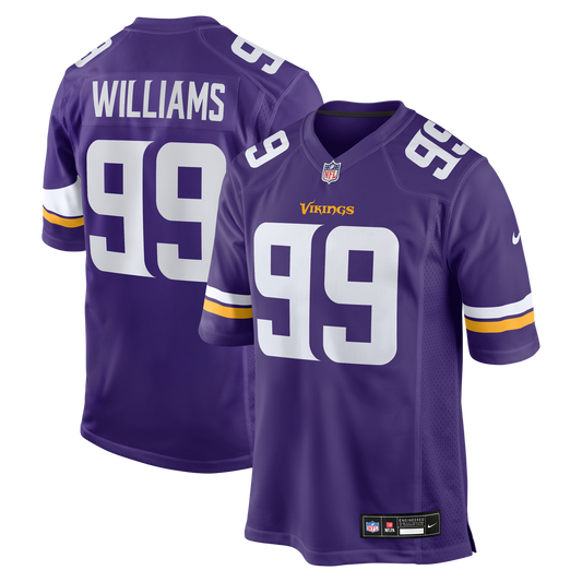 Minnesota Vikings Elijah Williams Nike Purple Team Game Jersey