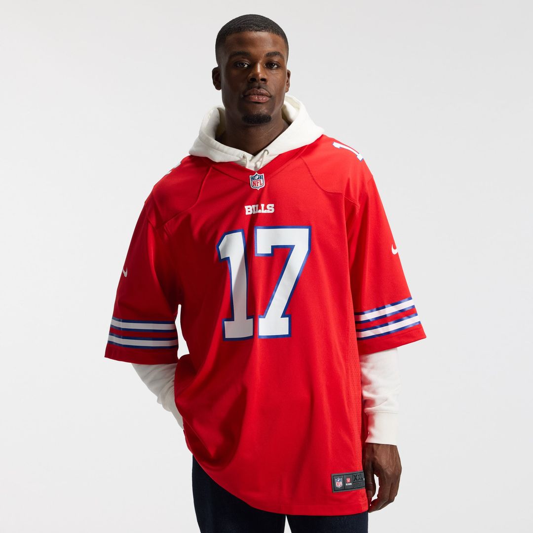 Buffalo Bills Josh Allen Nike White White Game Player Jersey