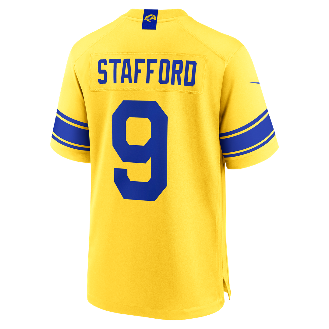 Los Angeles Rams Matthew Stafford Nike White White Game Player Jersey