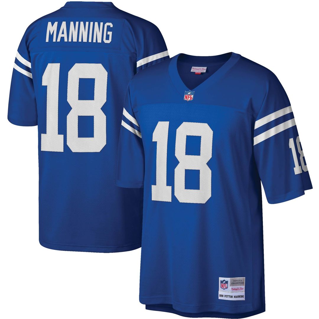 Indianapolis Colts Peyton Manning Mitchell & Ness White Legacy Replica Jersey