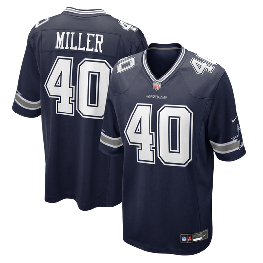 Dallas Cowboys Von Miller Nike Navy Game Jersey