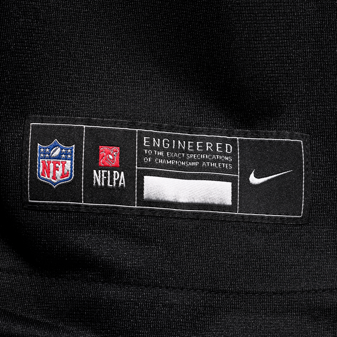 Washington Commanders Jayden Daniels Nike Black Alternate Game Player Jersey