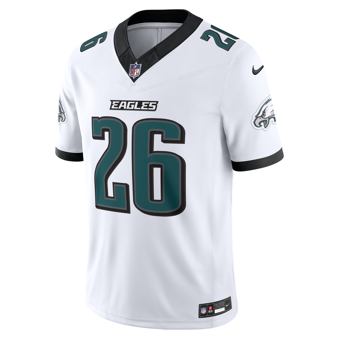 Philadelphia Eagles Saquon Barkley Nike Black Alternate Vapor F.U.S.E. Stitched Limited Jersey