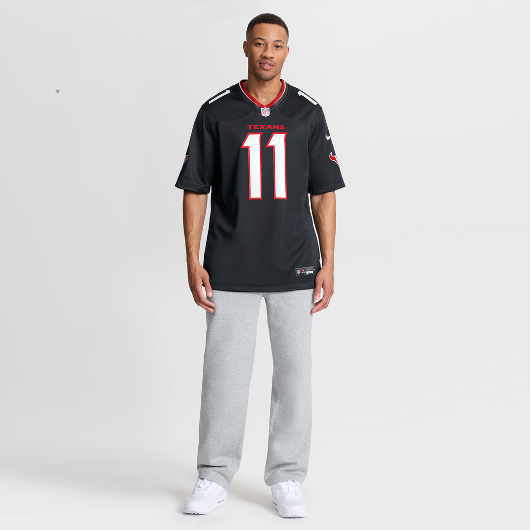 Houston Texans Tremon Smith Nike Navy Team Game Jersey