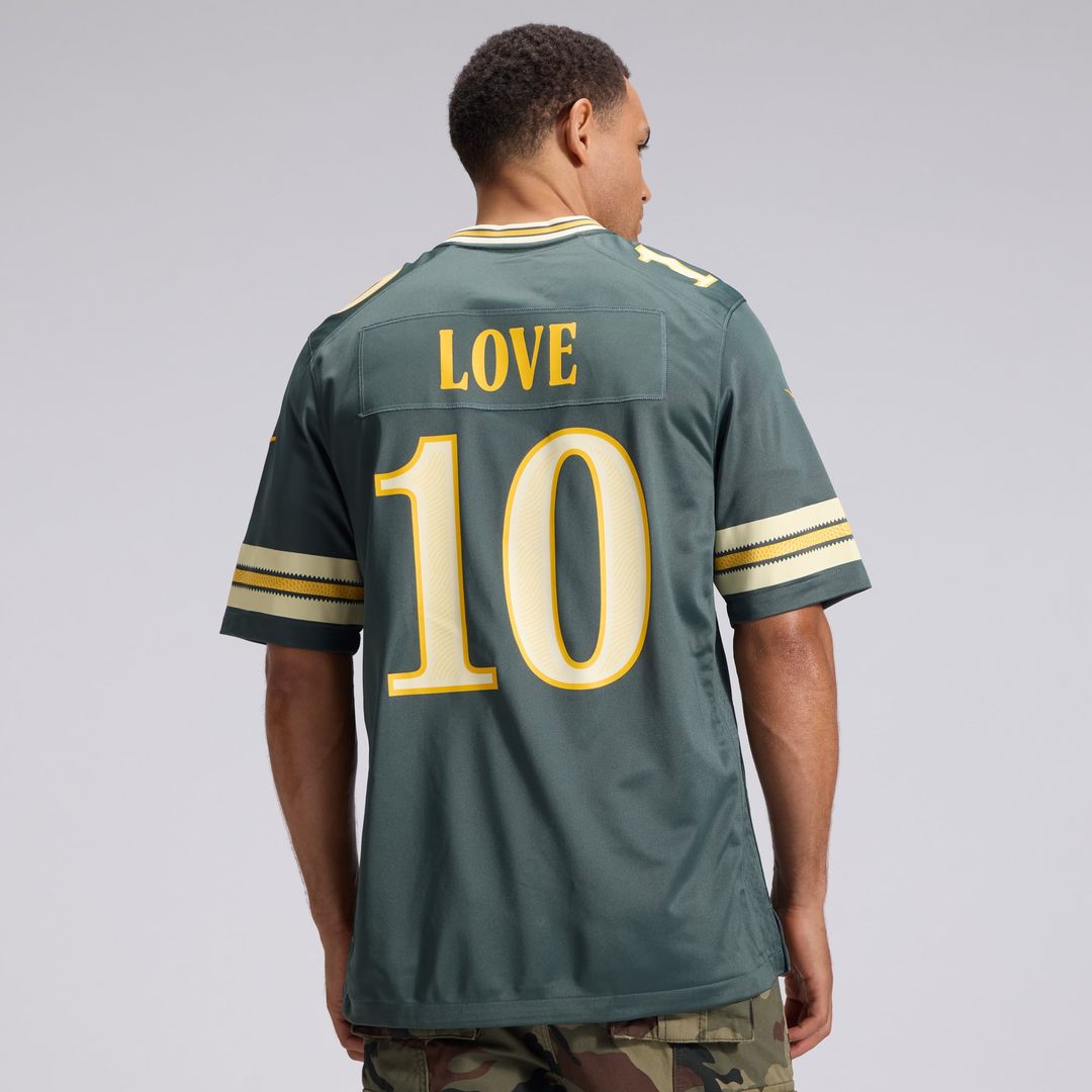 Green Bay Packers Jordan Love Nike Green 2026 Rivalries Collection Game Jersey