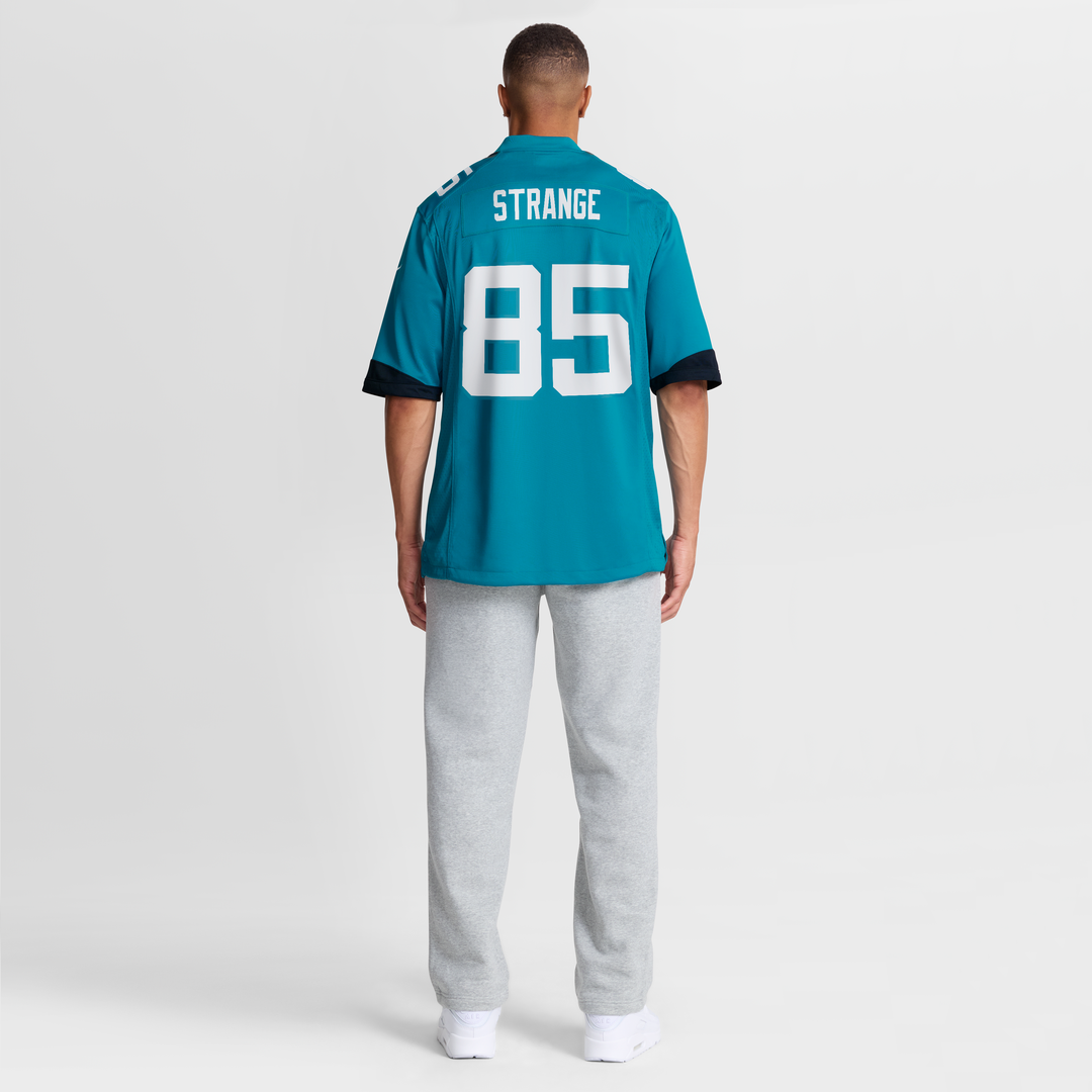 Jacksonville Jaguars Brenton Strange Nike Teal Team Game Jersey