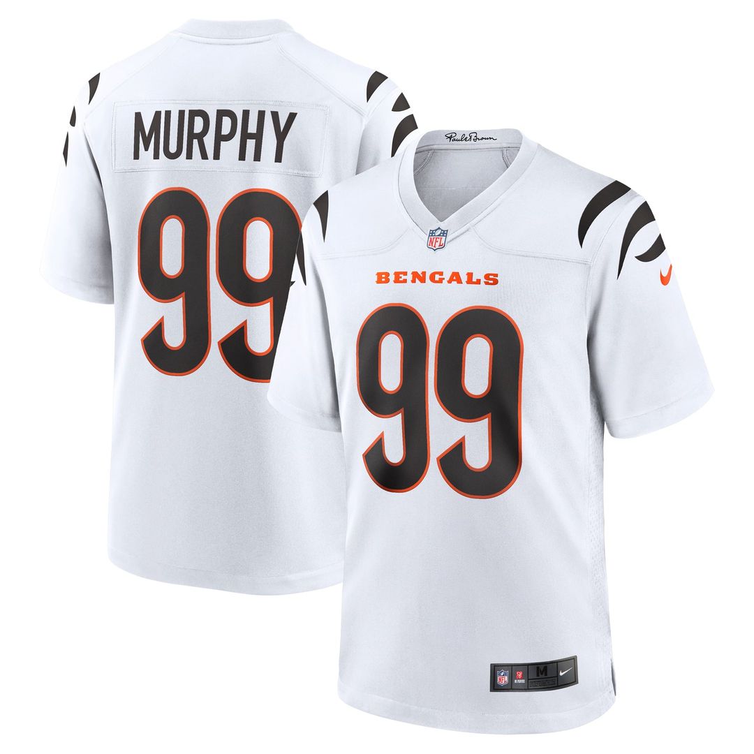 Cincinnati Bengals Myles Murphy Nike Orange Alternate Game Jersey
