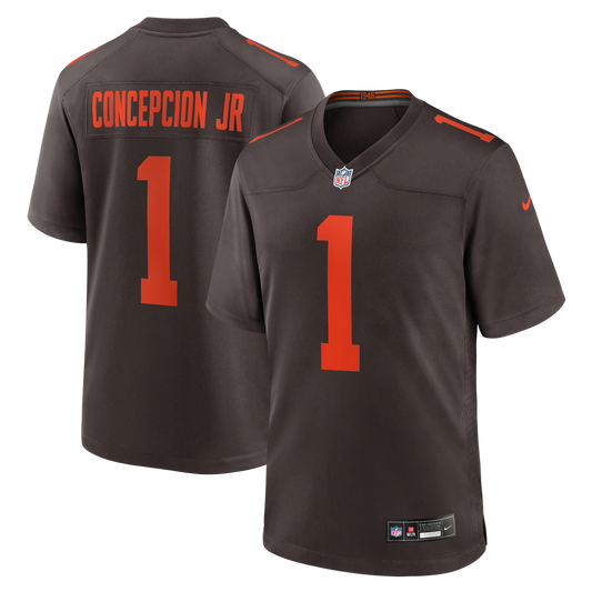 Cleveland Browns KC Concepcion Jr. Nike Brown Alternate Game Jersey