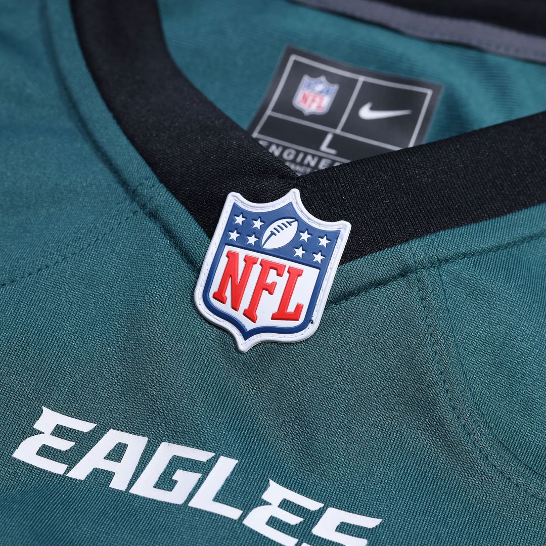 Philadelphia Eagles Dallas Goedert Nike Midnight Green Team Game Jersey