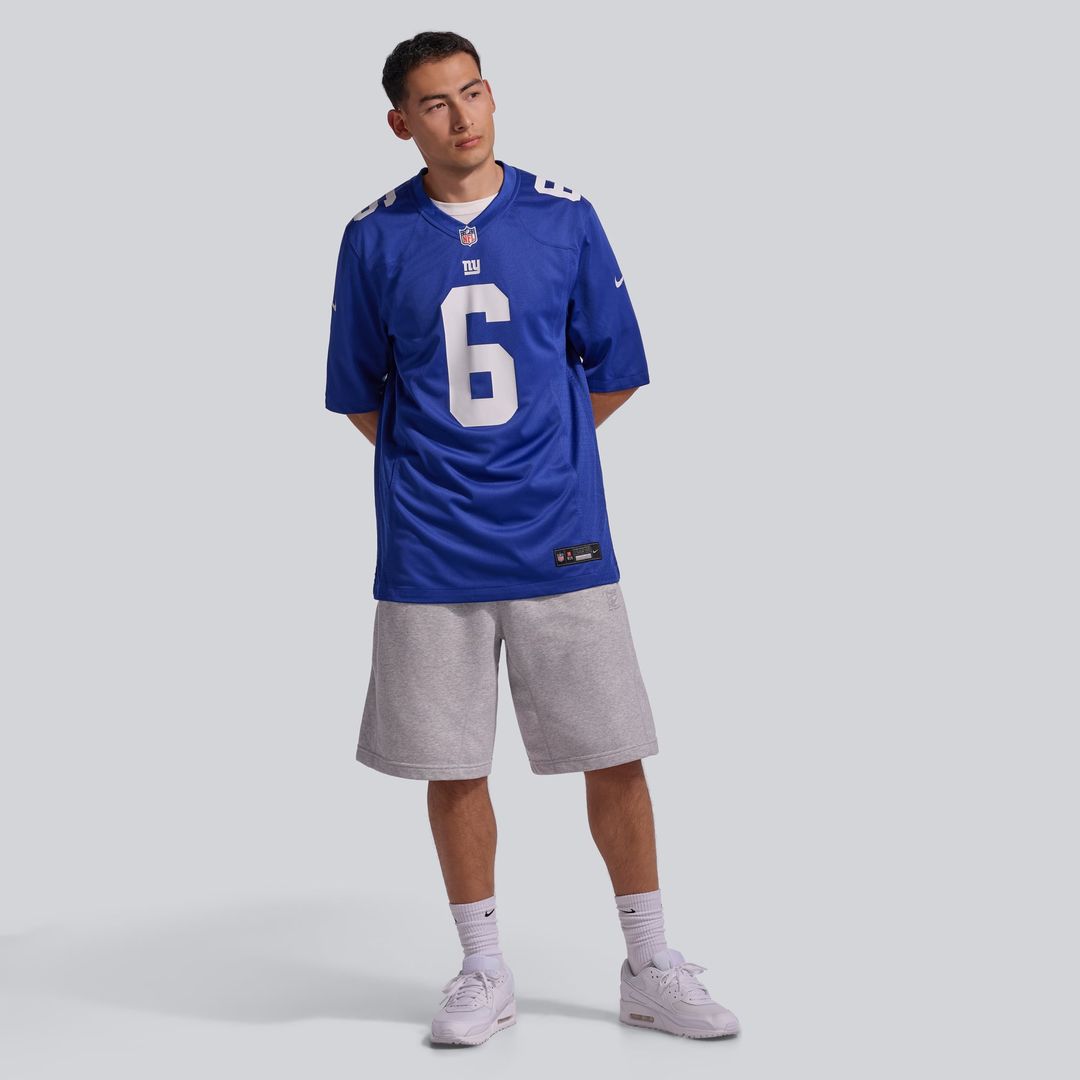 New York Giants Jaxson Dart Nike Red Alternate Century Red Game Jersey