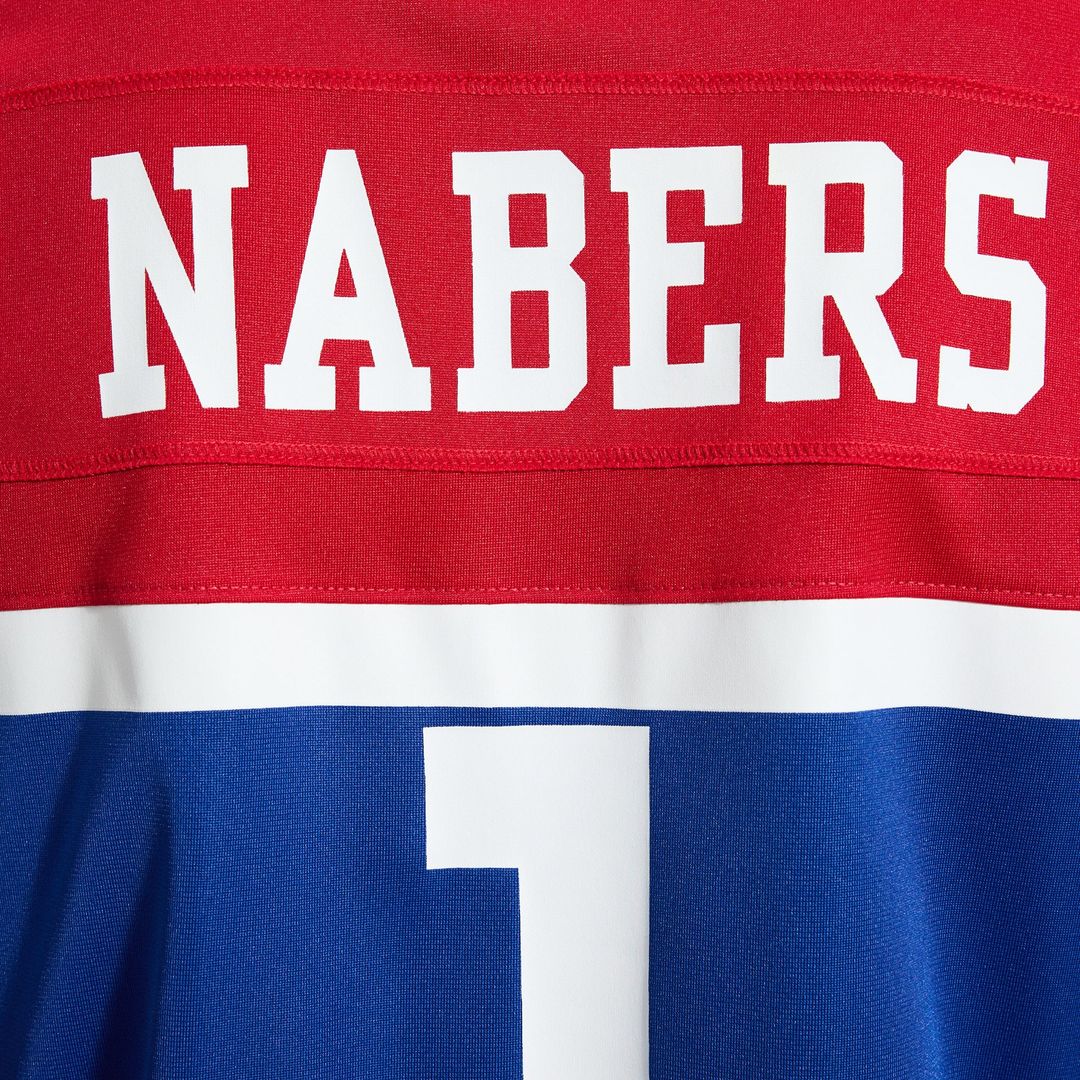 New York Giants Malik Nabers Nike Royal Player Game Jersey