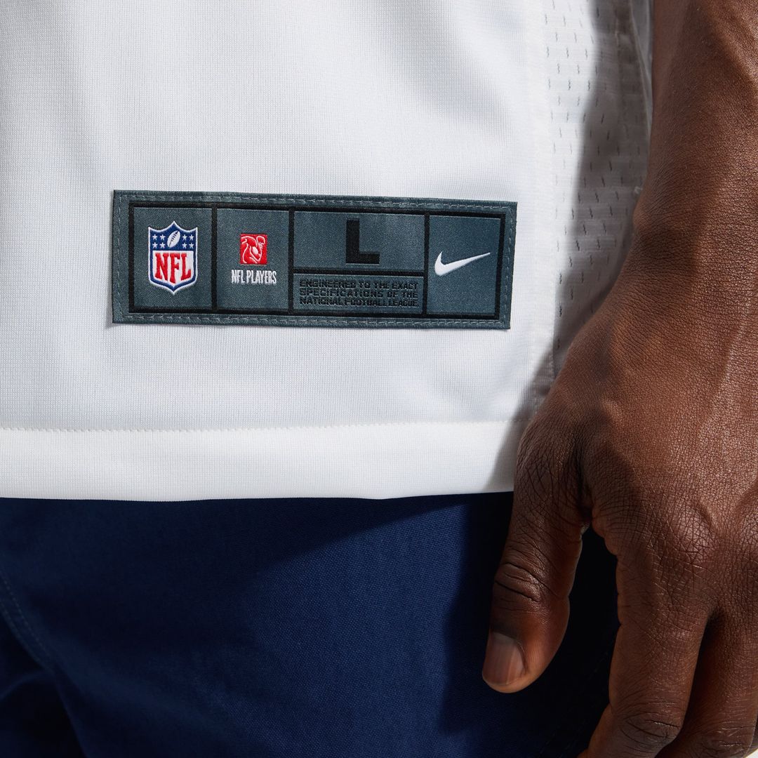 Indianapolis Colts Quenton Nelson Nike White Game Player Jersey