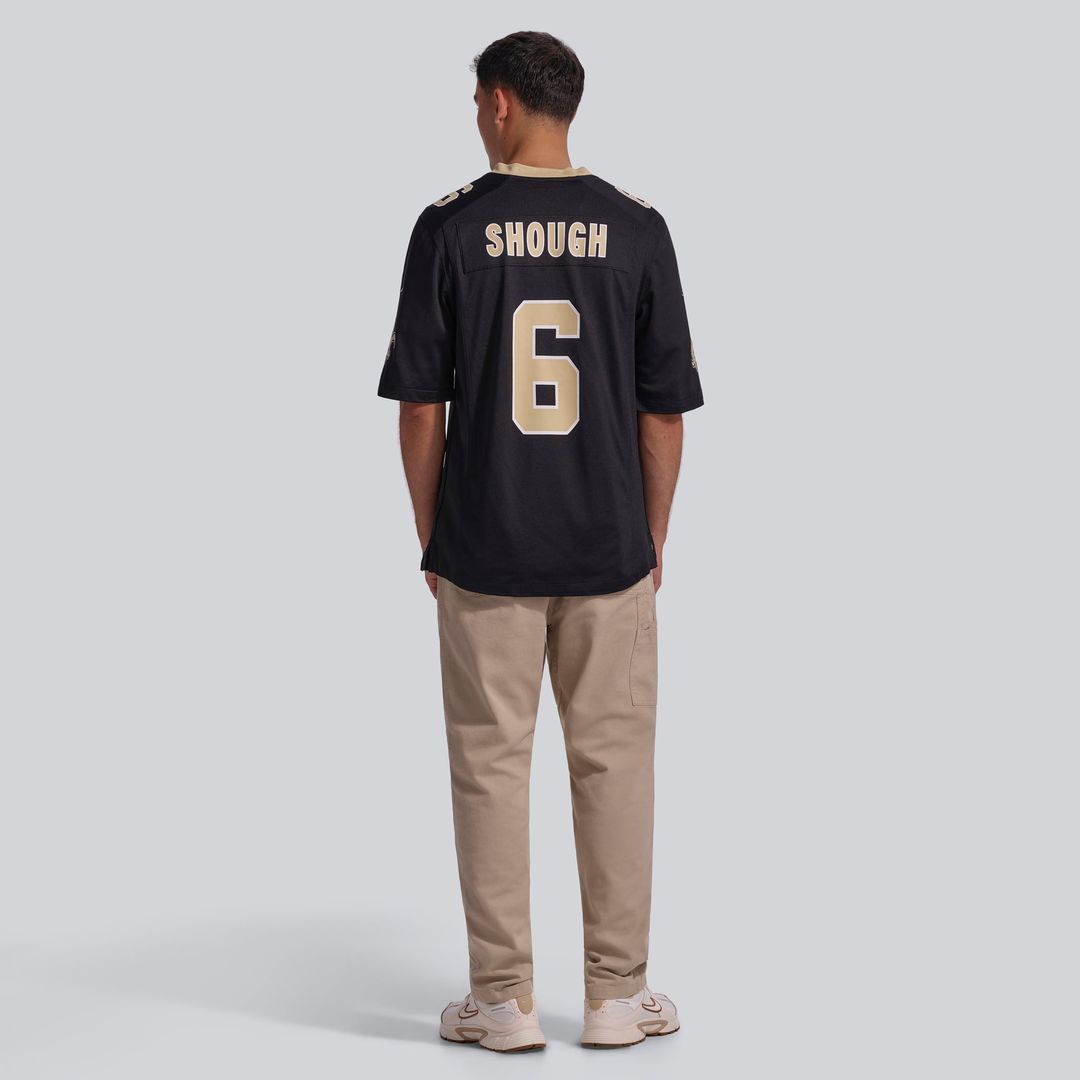 New Orleans Saints Tyler Shough Nike Gold Alternate Game Player Jersey