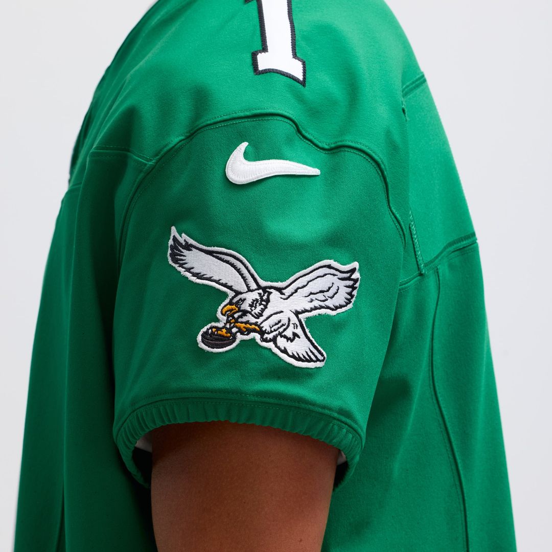 Philadelphia Eagles Jalen Hurts Nike Midnight Green Team Vapor F.U.S.E. Elite Jersey