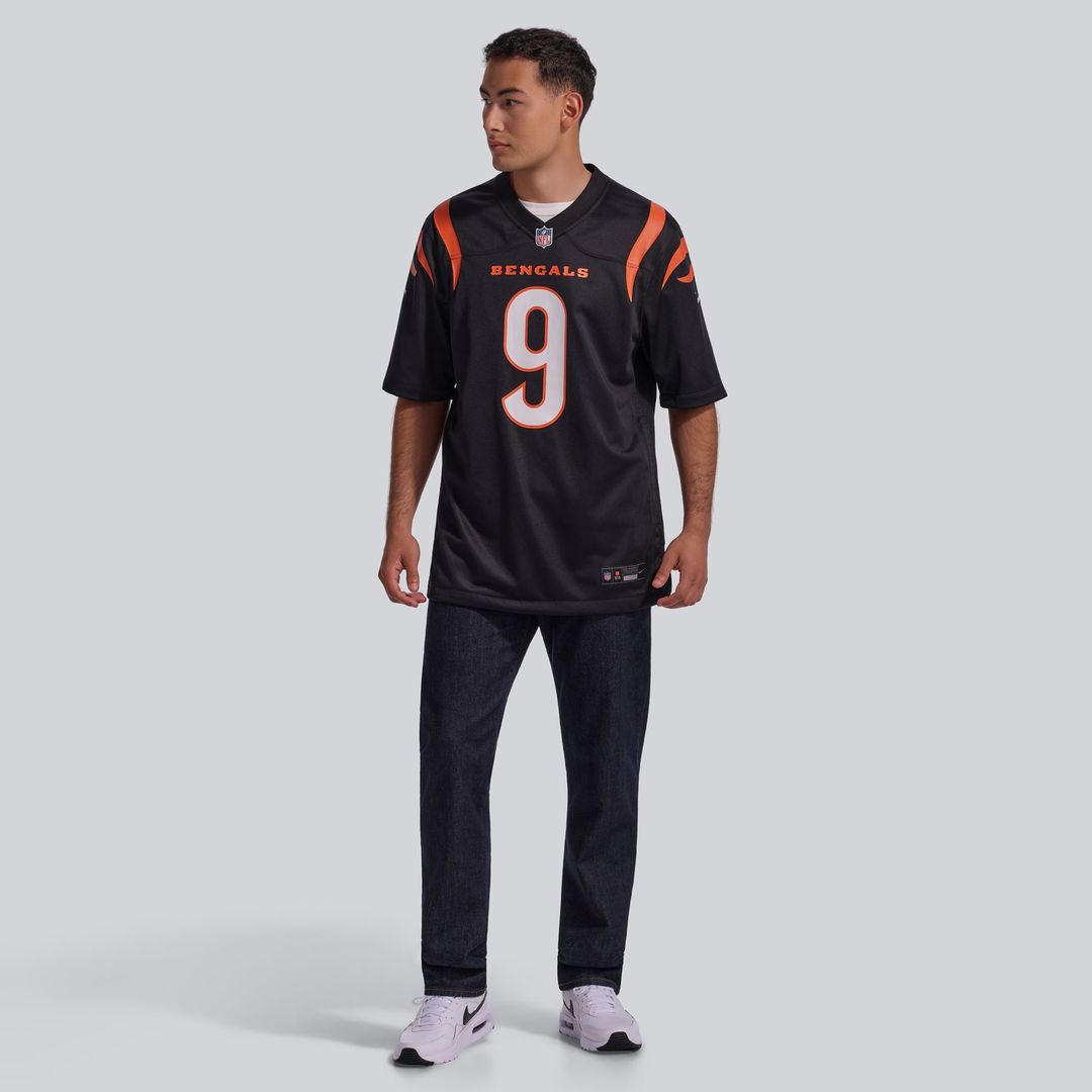 Cincinnati Bengals Joe Burrow Nike Orange Alternate Game Jersey