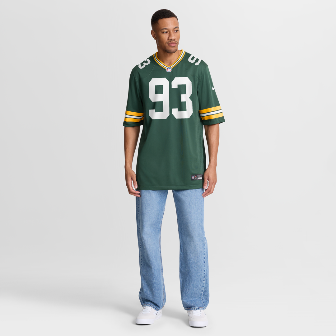 Green Bay Packers Nazir Stackhouse Nike Green Team Game Jersey