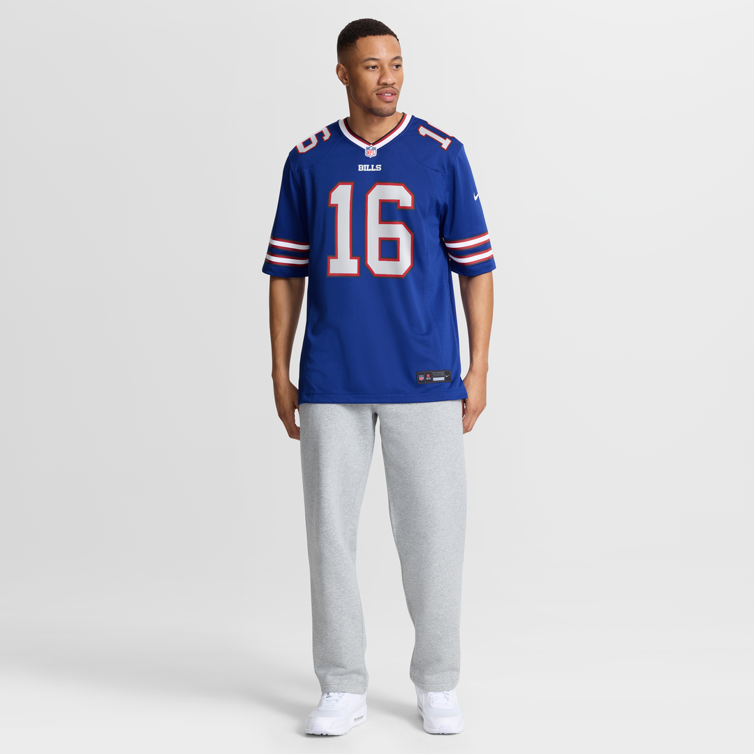 Buffalo Bills Tyler Bass Nike Royal Team Game Jersey