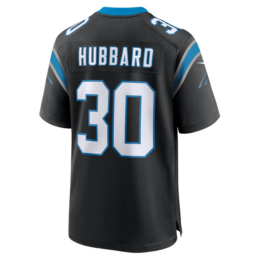Carolina Panthers Chuba Hubbard Nike Blue Alternate Game Jersey