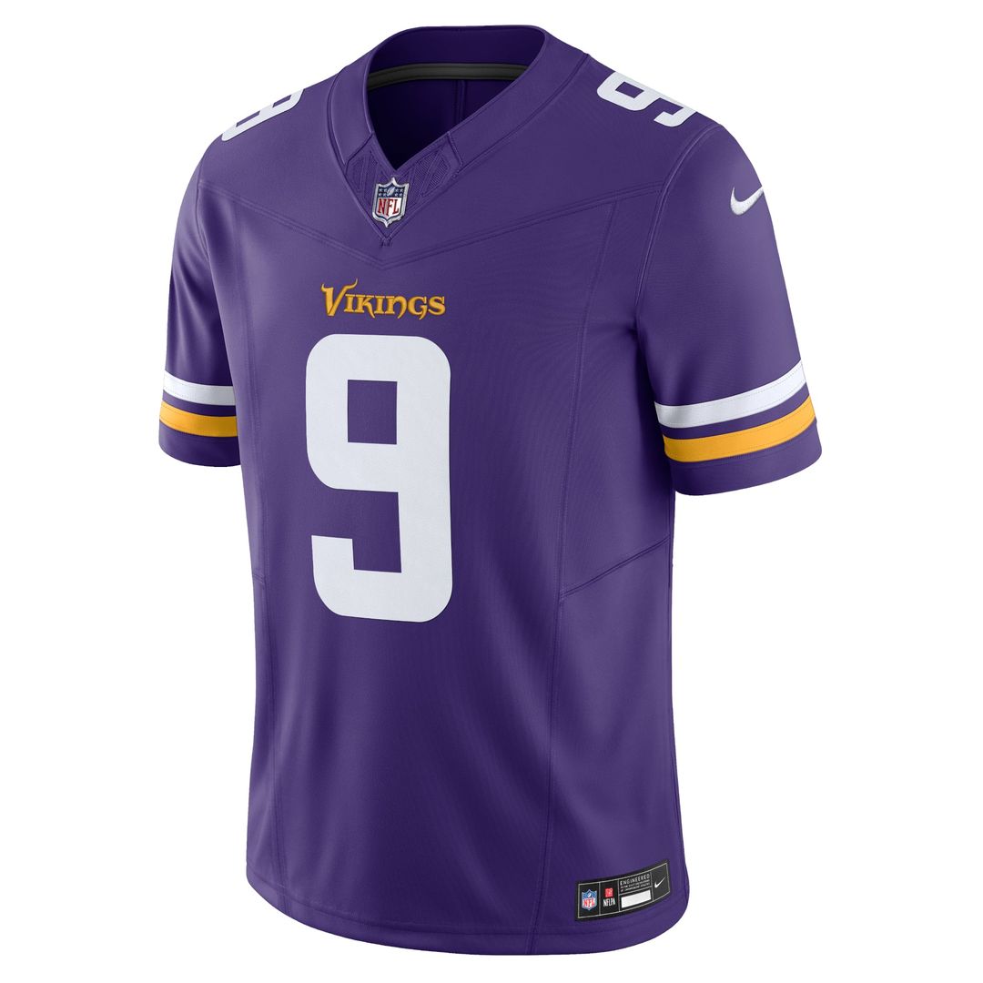 Minnesota Vikings J.J. McCarthy Nike White Vapor F.U.S.E. Limited Jersey