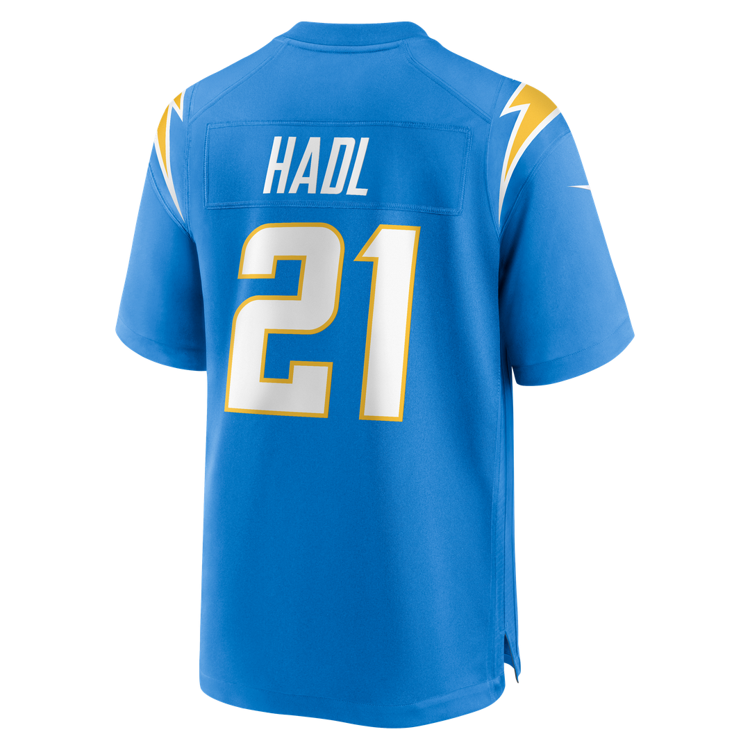 Los Angeles Chargers John Hadl Nike Powder Blue Game Retired Player Jersey