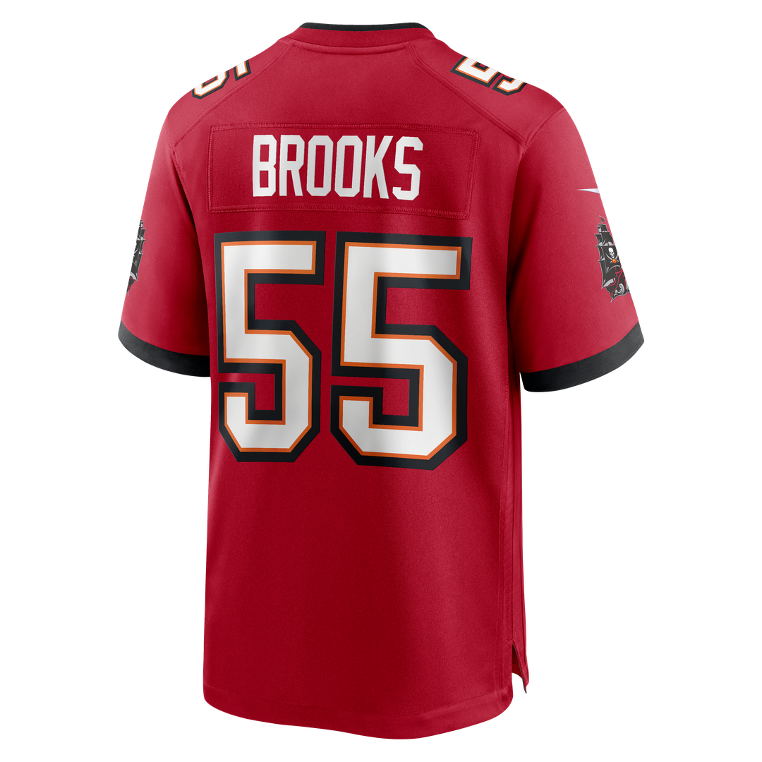 Tampa Bay Buccaneers Derrick Brooks Nike Red Game Retired Player Jersey