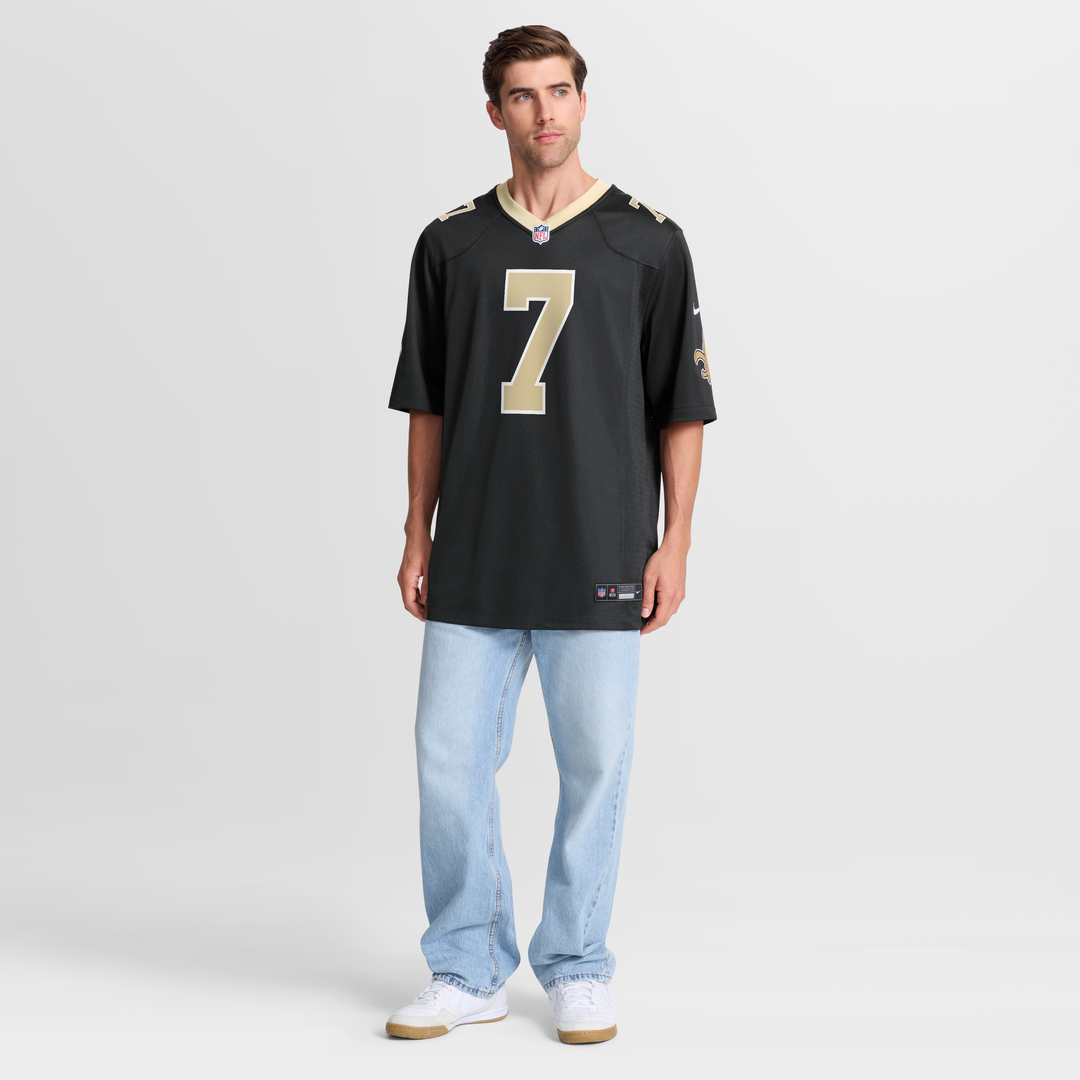 New Orleans Saints Taysom Hill Nike Gold Gameday Golds Alternate Game Player Jersey