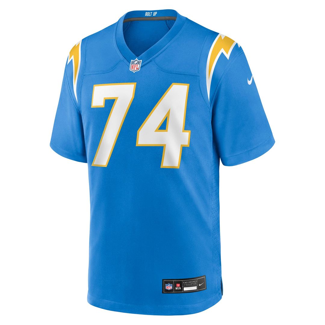 Los Angeles Chargers Kayode Awosika Nike Powder Blue Team Game Jersey