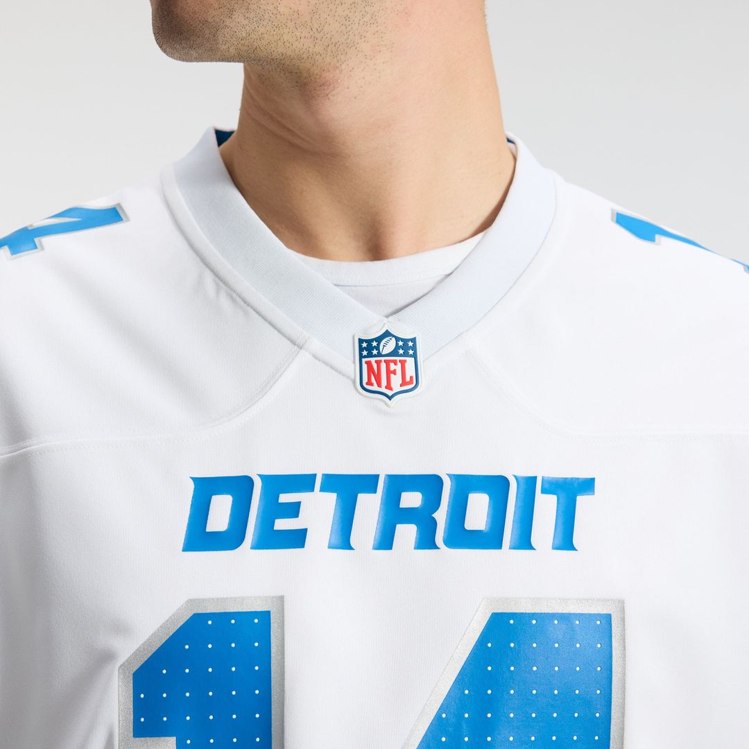 Detroit Lions Amon-Ra St. Brown Nike Blue Game Jersey