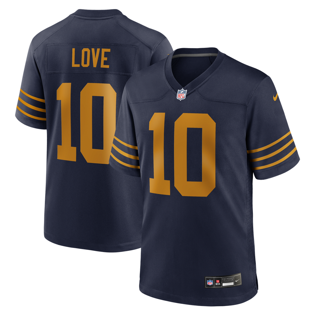 Green Bay Packers Jordan Love Nike Green Player Game Jersey