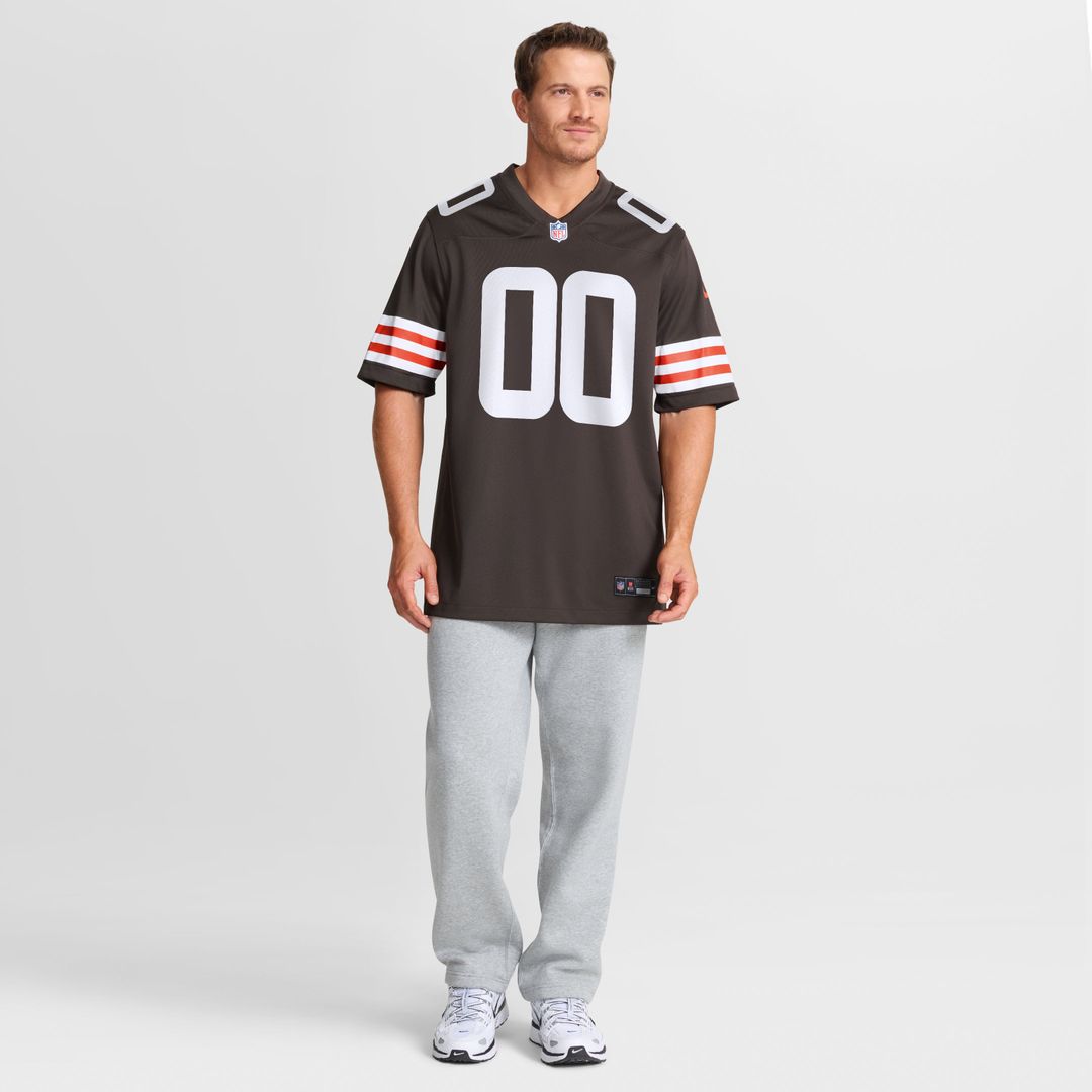 Cleveland Browns Emmanuel McNeil-Warren Nike Brown Game Jersey