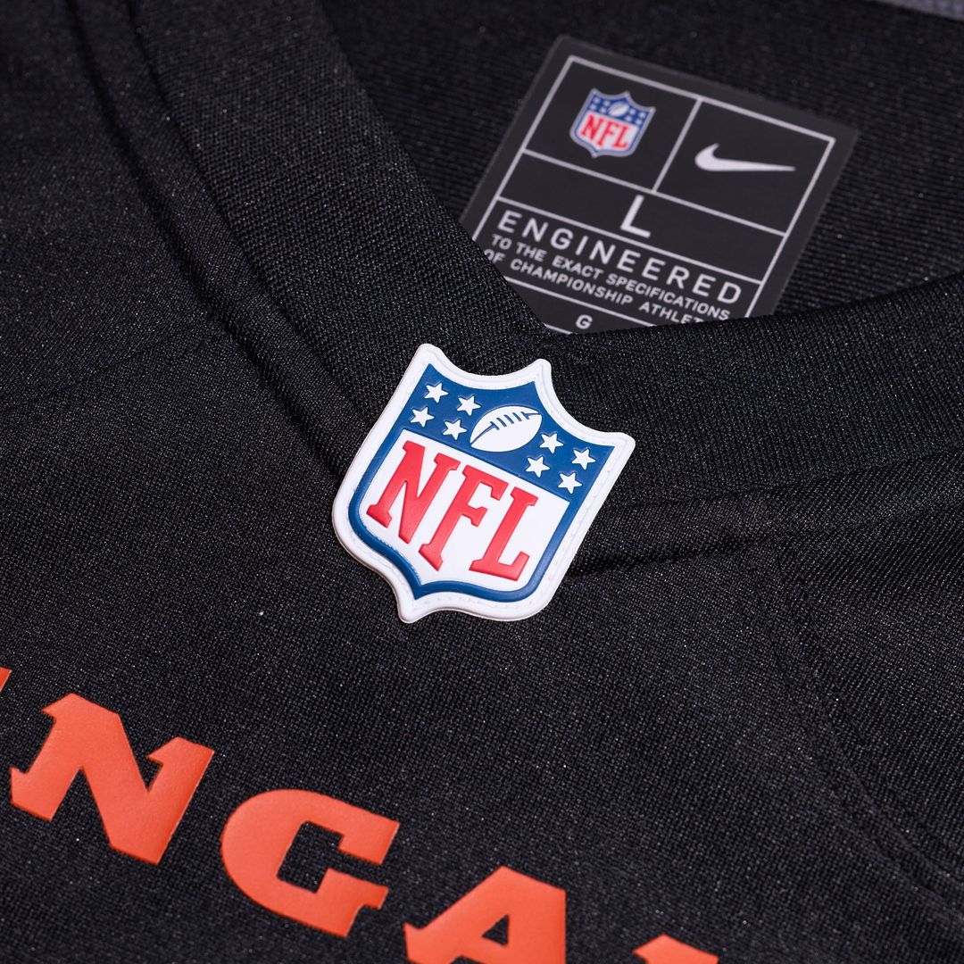 Cincinnati Bengals Tee Higgins Nike White Game Jersey