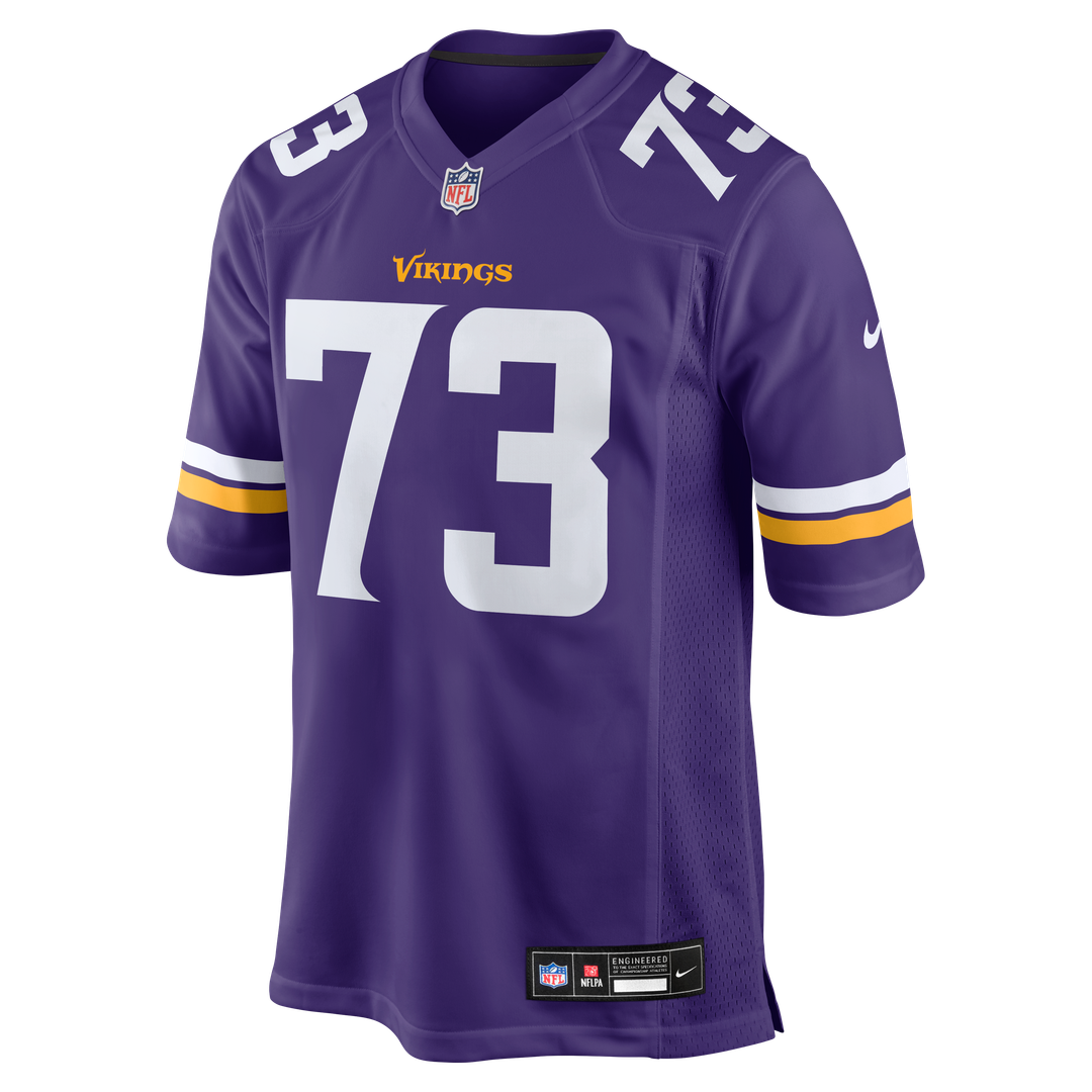 Minnesota Vikings Walter Rouse Nike Purple Team Game Jersey