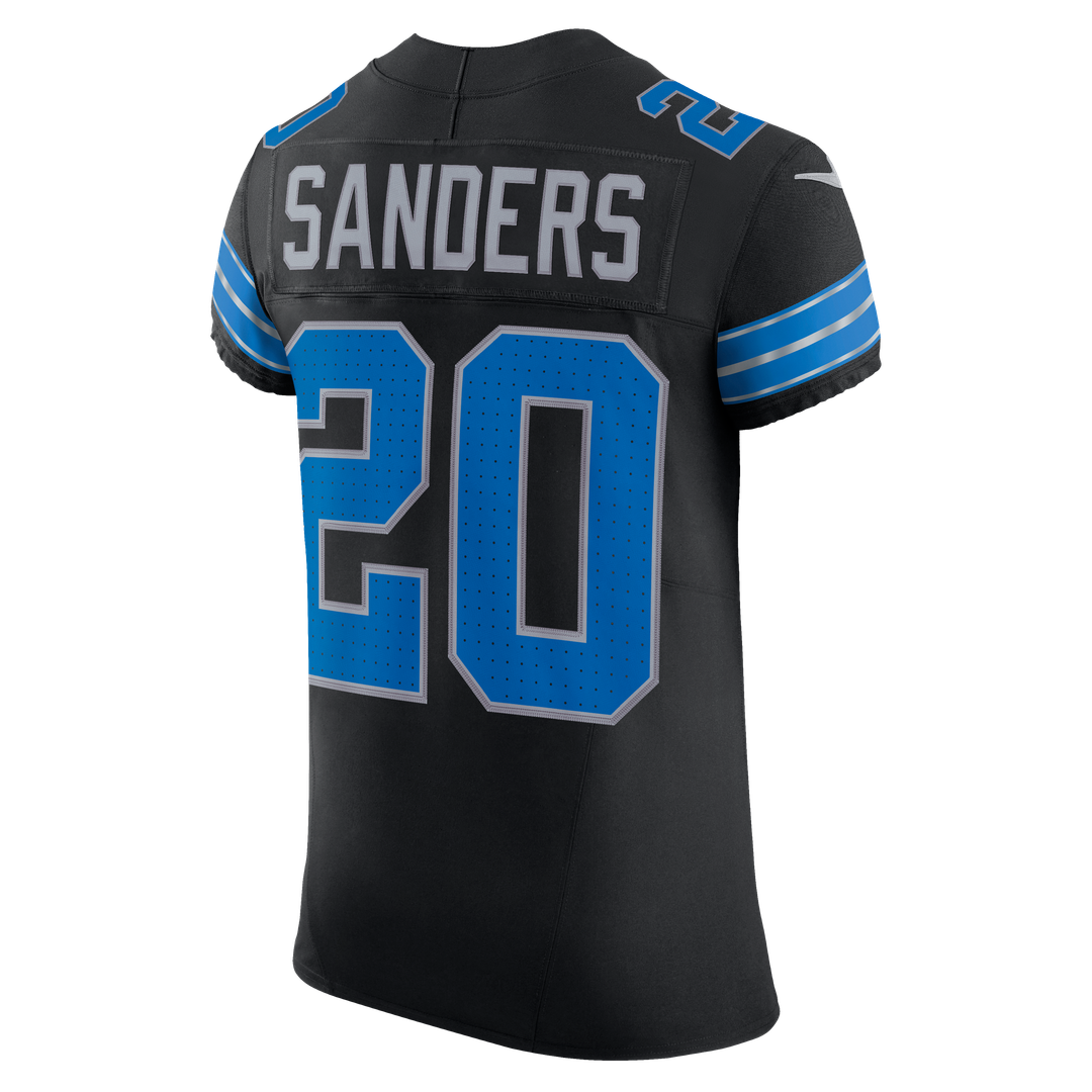Detroit Lions Barry Sanders Nike Black Alternate Vapor F.U.S.E. Elite Jersey