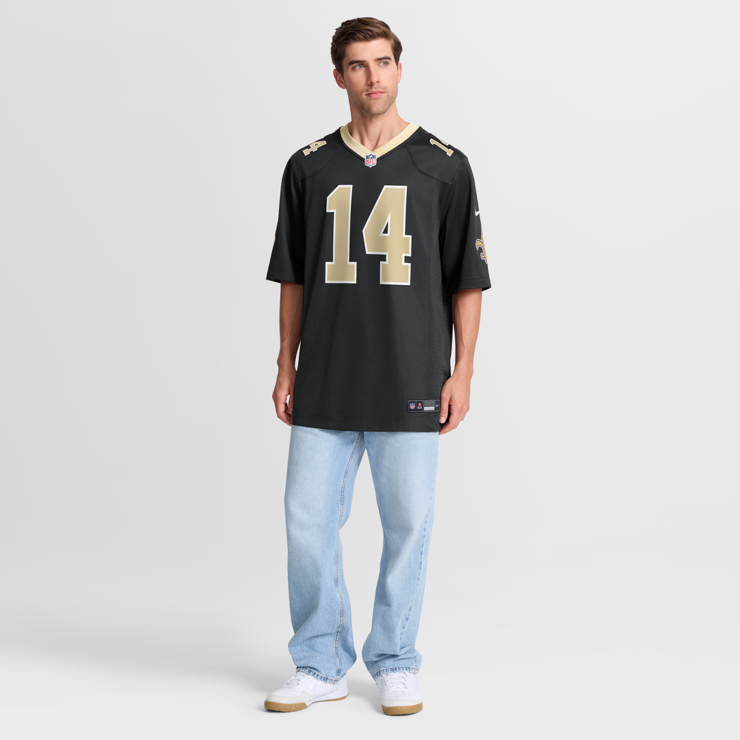 New Orleans Saints Ga'Quincy McKinstry Nike Black Player Game Jersey