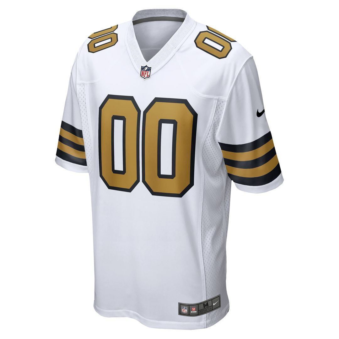 New Orleans Saints Nike Gold Gameday Golds Alternate Custom Game Jersey